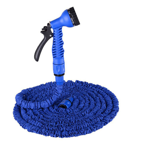 Expandable Garden Hose with Spray Nozzle |  25-100FT Magic Water Hose Kit