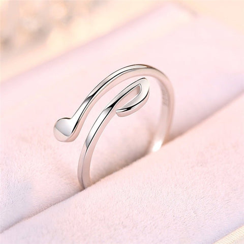 Luxury Adjustable Music Rings - Geometric Wedding Ring for Women