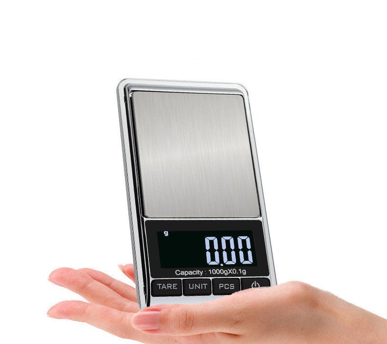 Mini Jewelry Scale Portable Pocket Electronic Scale - 0.05g to 1000g with LCD Display