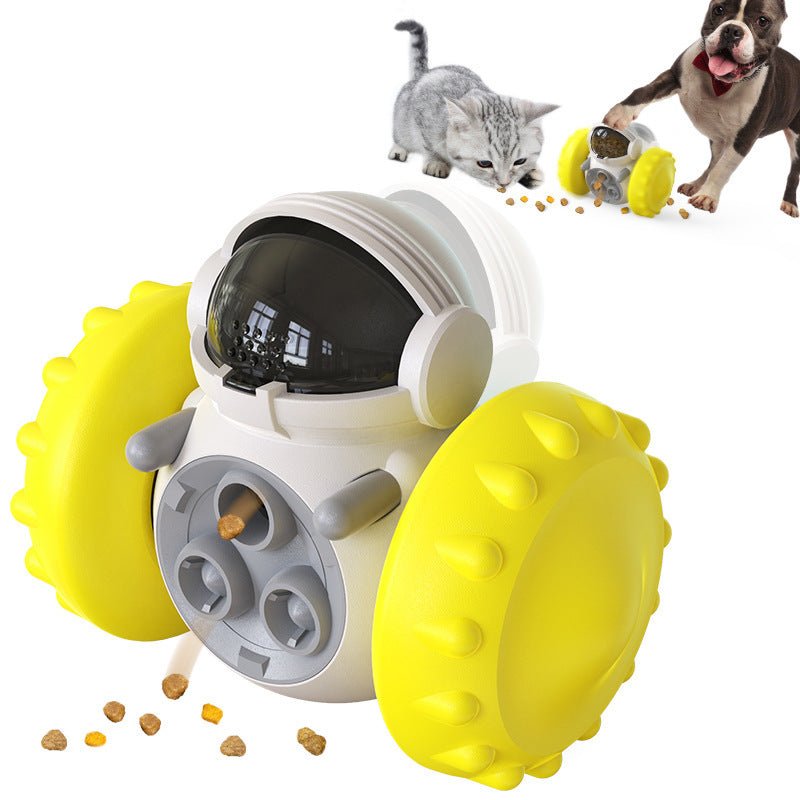 Interactive Pet Educational Toy – Intelligent Robot Design with Food Leak Feature