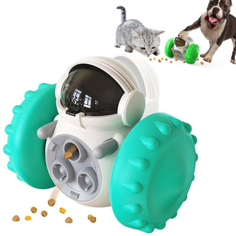 Interactive Pet Educational Toy – Intelligent Robot Design with Food Leak Feature