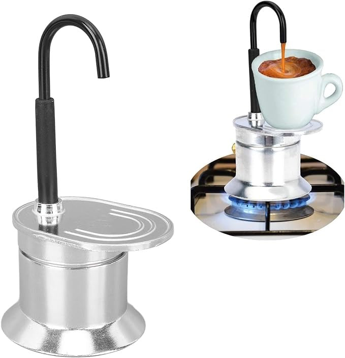 Portable Italian Coffee Maker | Compact Espresso Machine for Travel, Camping & On-the-Go Use